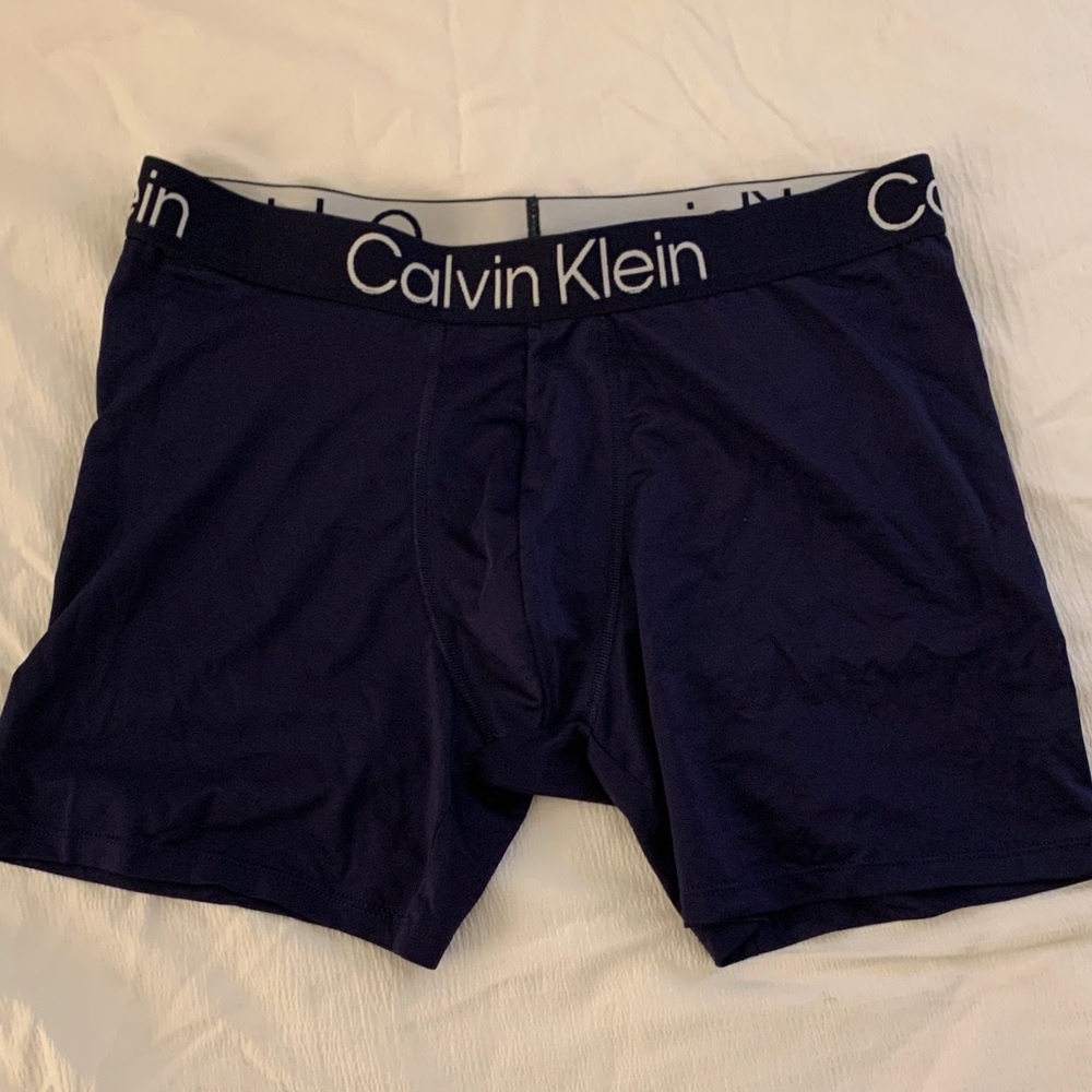 Calvin Klein Men's Dark Blue Boxer Briefs